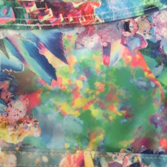 BlackMilk Sports Bra Top Crystals Pattern sz L - Picture 14 of 16